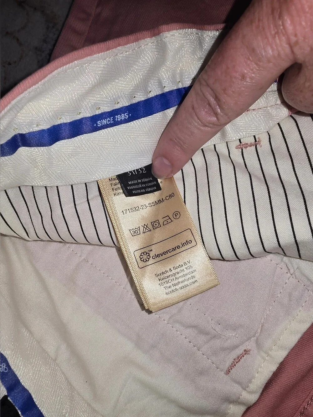 Scotch & Soda classic straight